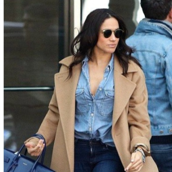 j crew denim dress meghan markle